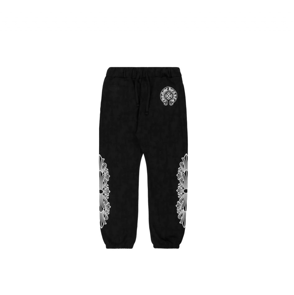 Chrome Hearts Cemetry Cross Sweatpants 'Black'