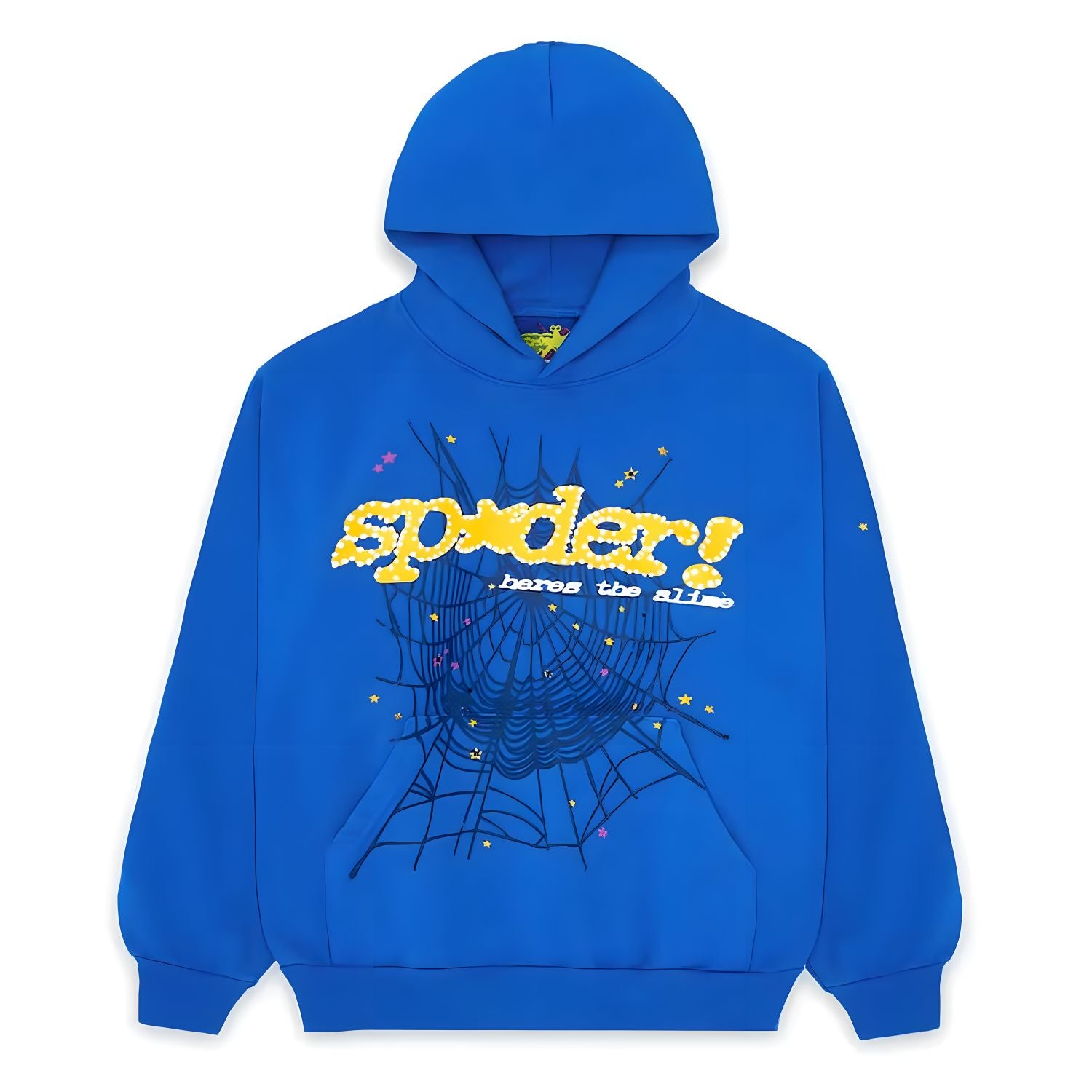 Sp5der TC Web Hoodie Blue
