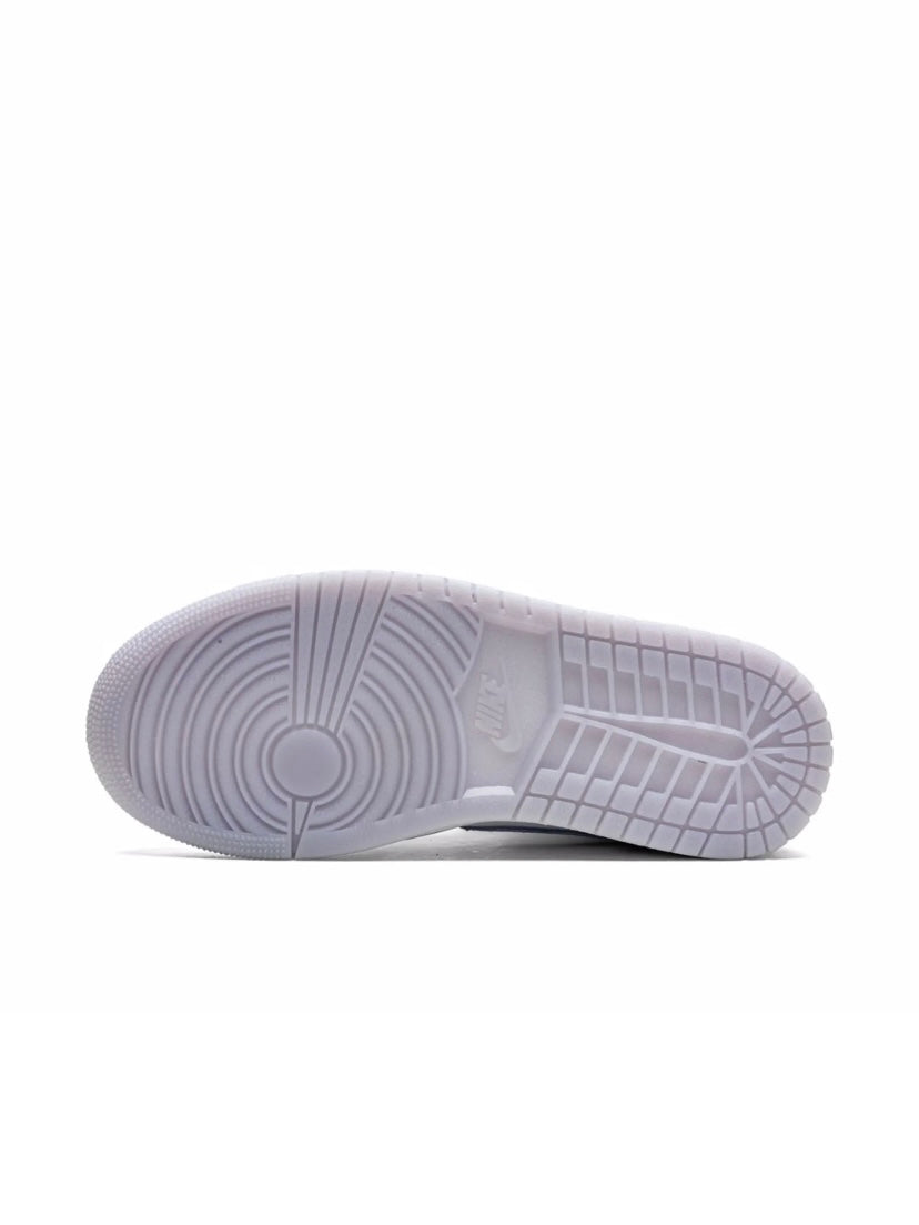 Air Jordan 1 Mid Womens “Wolf Grey Aluminum”