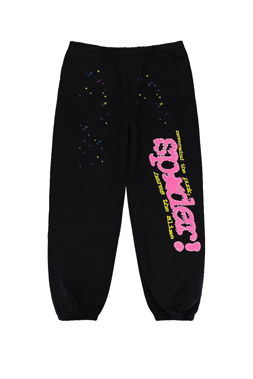 Sp5der Black Sweatpants