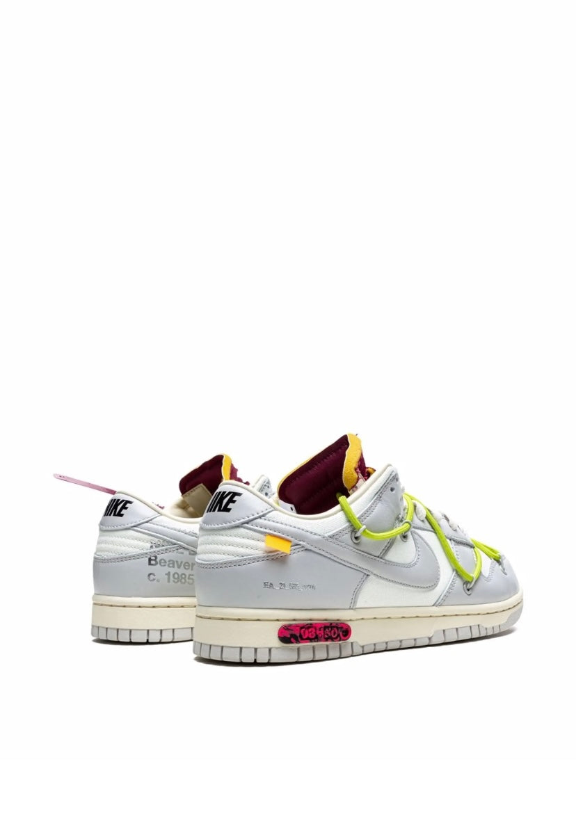 Nike X Off-White Dunk Low “Lot 08”