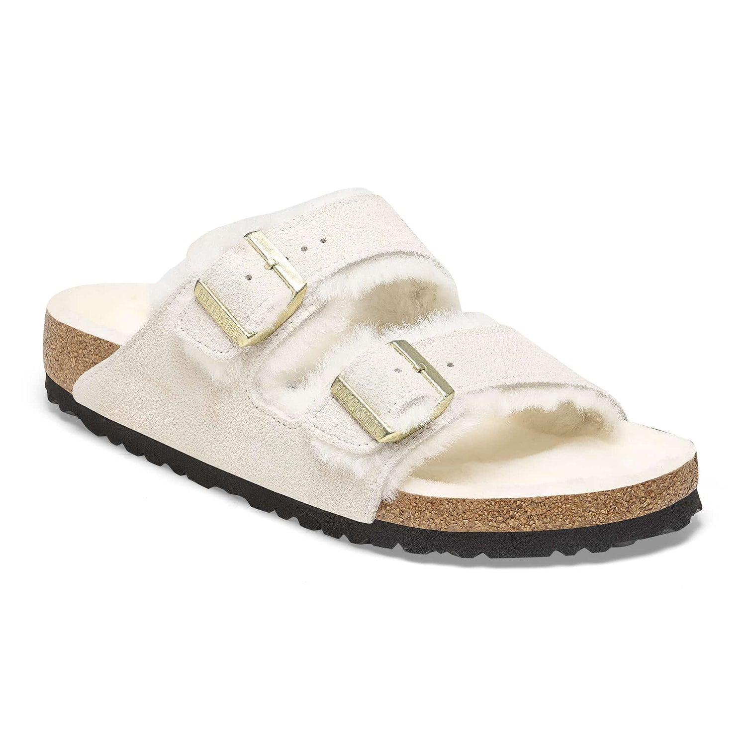 Birkenstock Arizona Shearling Suede Leather