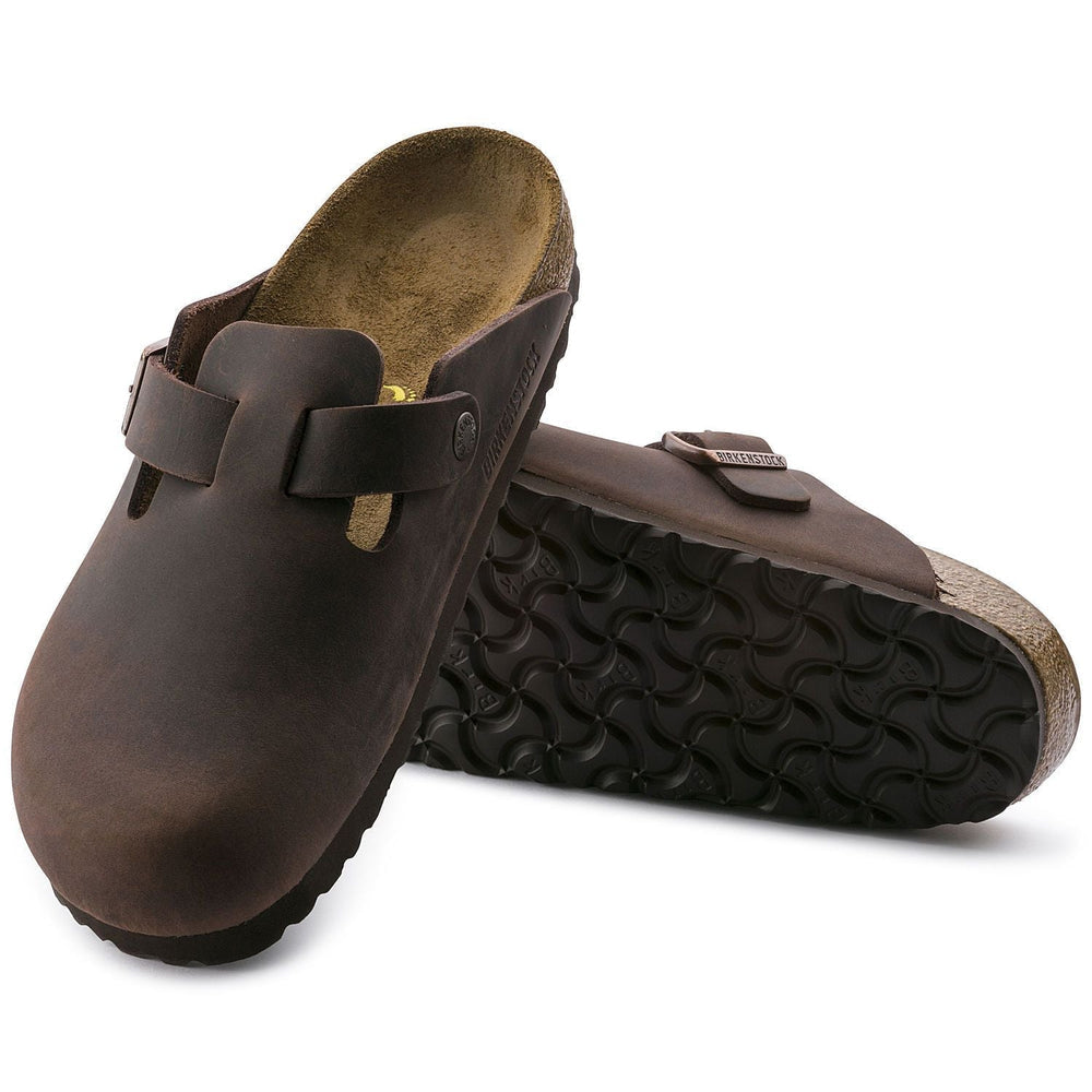 Birkenstock Boston Oiled Leather Regular - Habana
