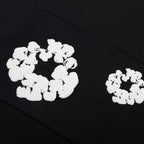 Denim Tears Cotton Wreath Hoodie |Black