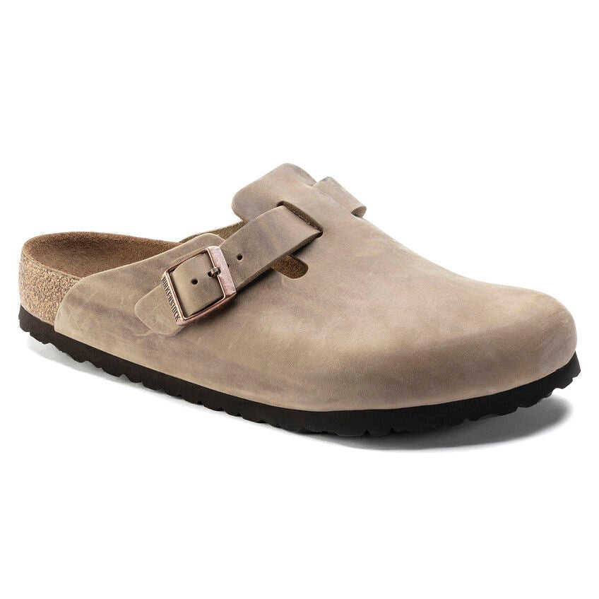 Birkenstock BOSTON SOFT FOOTBED - Tobacco Brown