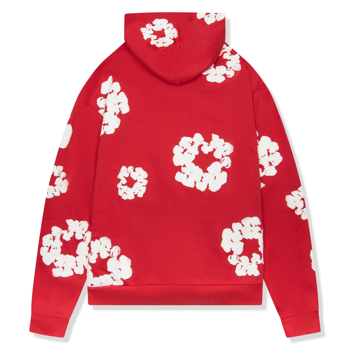 Denim Tears Cotton Wreath Hoodie |Red