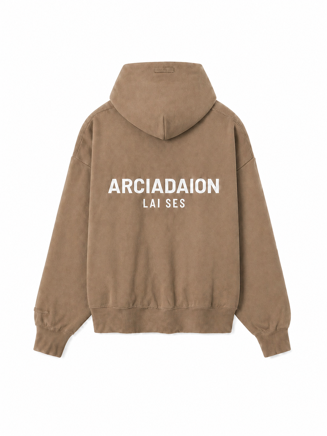 Arcia Daion “Lai Ses” Fleece Zip-Up Hoodie - (MEN)