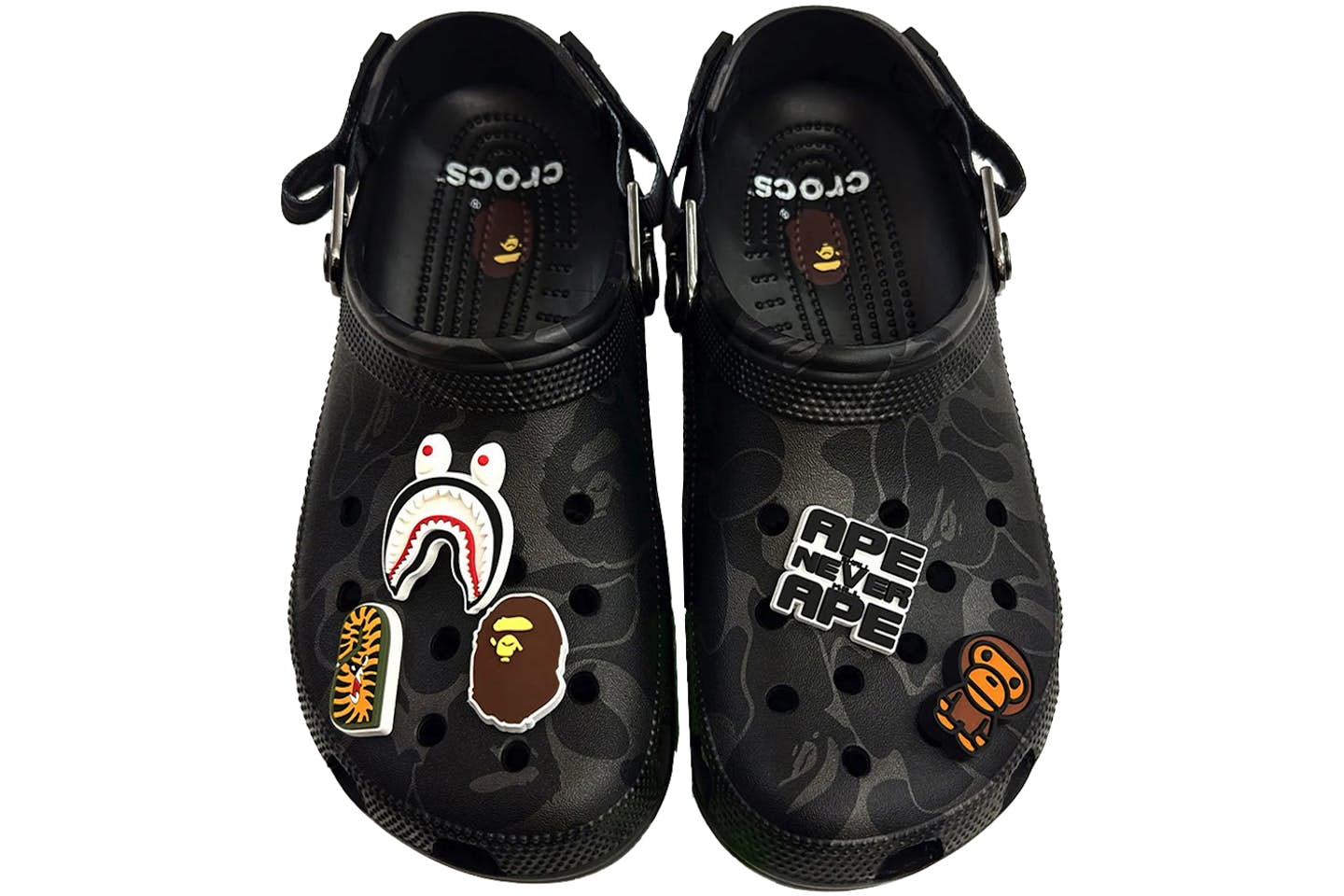 Crocs Classic Clog A Bathing Ape ABC Camo Black (Friends & Family)