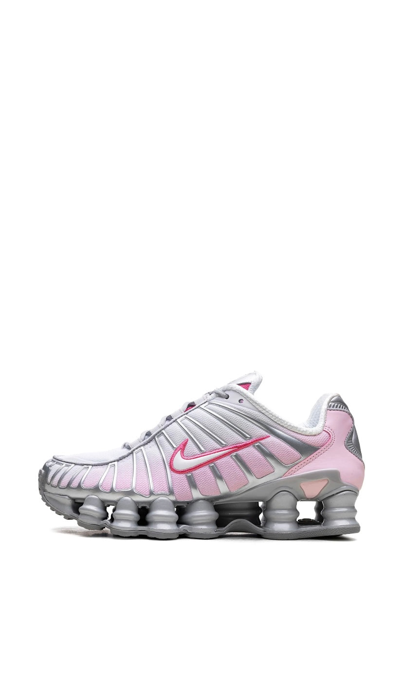 Nike Shox TL Metallic Platinum/Pink /White