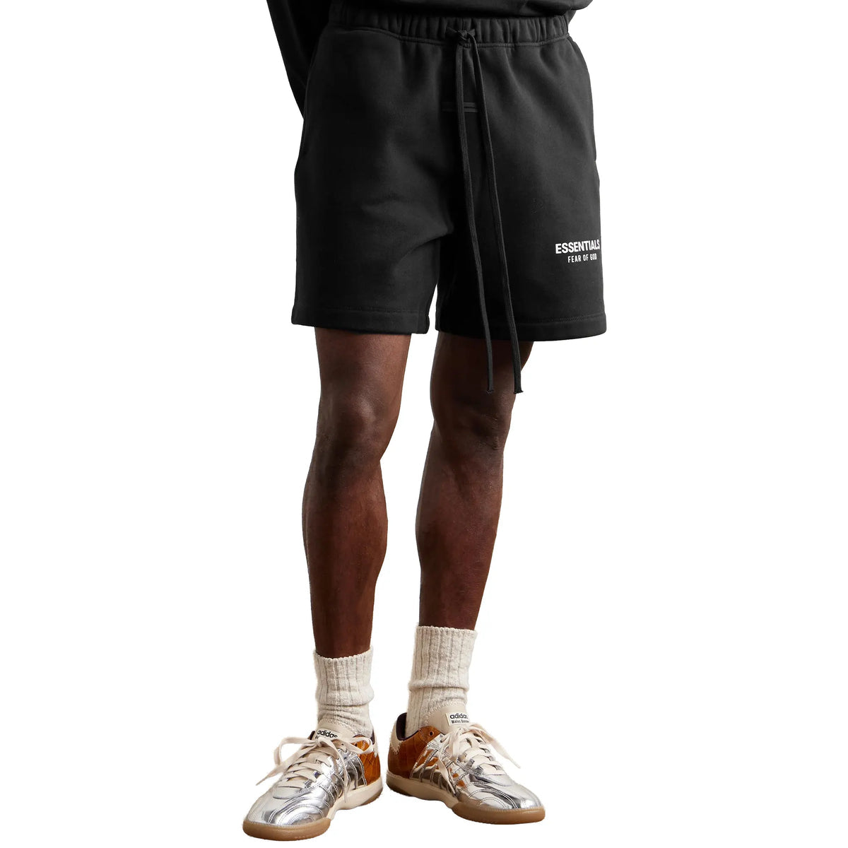 Fear Of God Essentials Classic Jet Black Shorts