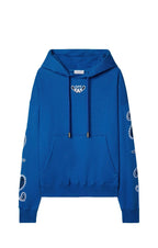 Off-White Bandana Embroided Cotton Hoodie