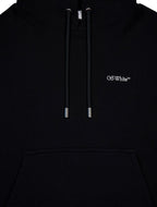 Off-White Floral Print Logo Hoodie