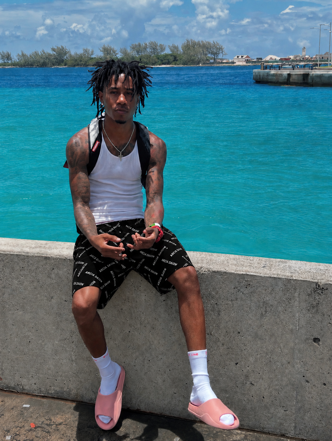 Arcia Daion “D’Aurelio” Monogram Shorts - (MEN)