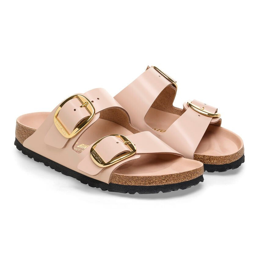 Birkenstock Arizona Big Buckle - High Shine New Beige