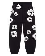 Denim Tears Cotton Wreath Sweatpants -Black