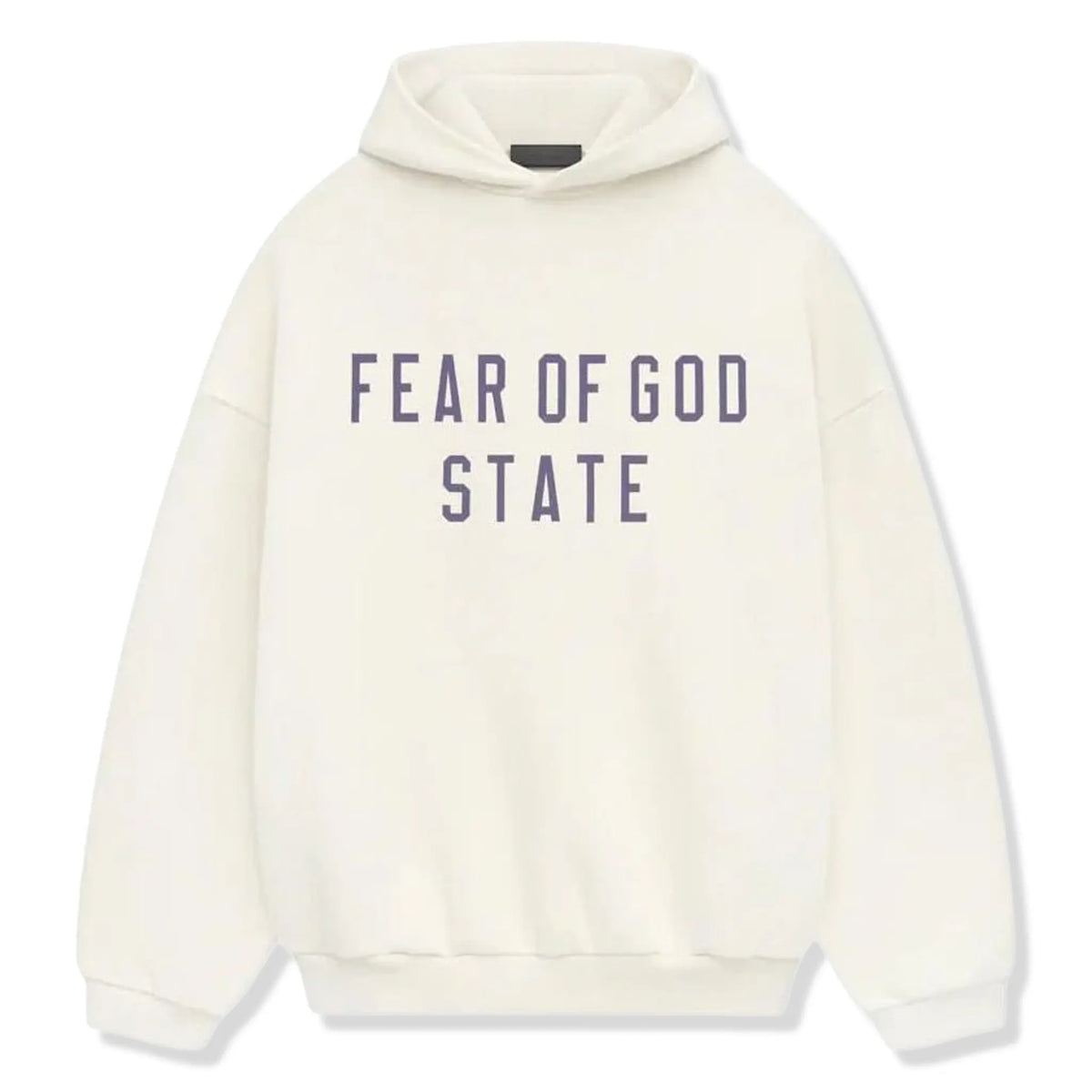 Fear Of God Essentials Fleece Shell White Hoodie (FW24)