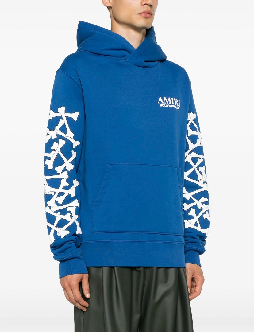 Amiri Bones Stacked Iyocell hoodie