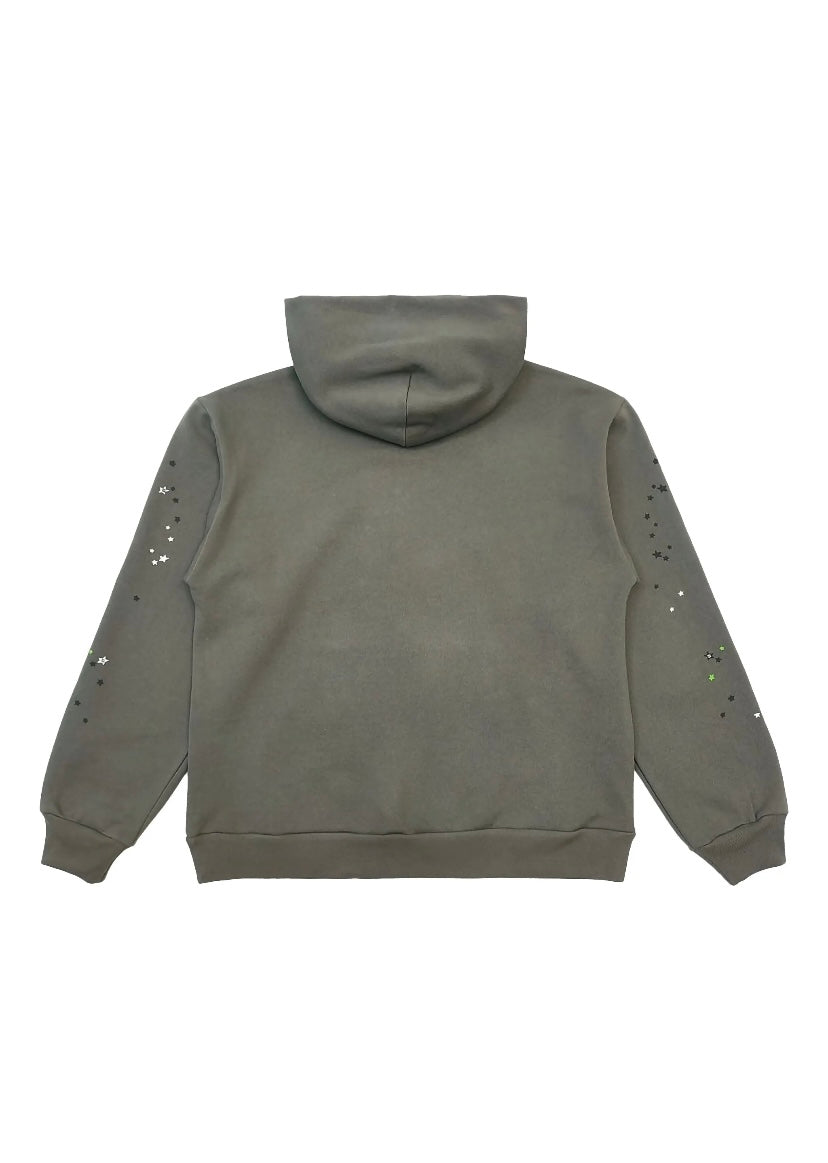 Young Thug Sp5der Web Hoodie Slate Grey