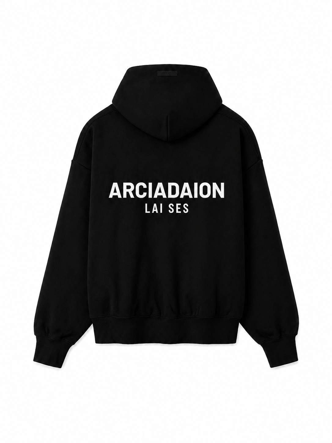 Arcia Daion “Lai Ses” Fleece Zip-Up Hoodie - (MEN)