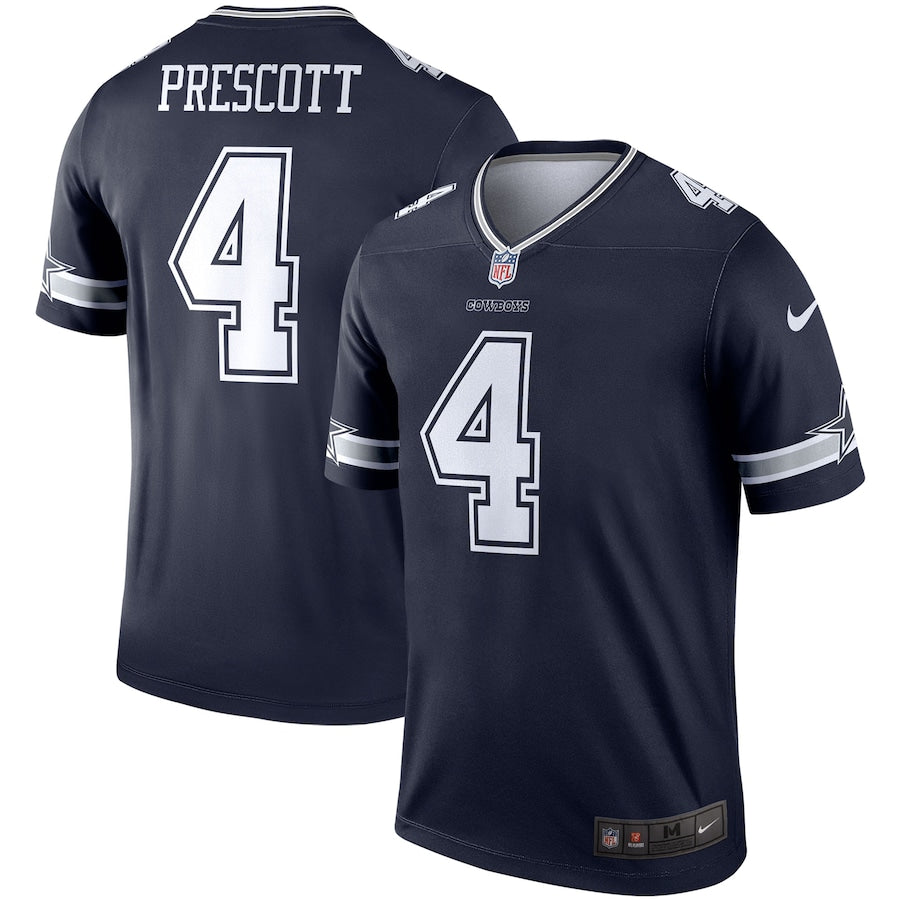 NFL Dallas Cowboys Home Game Jersey Dak Prescott #4