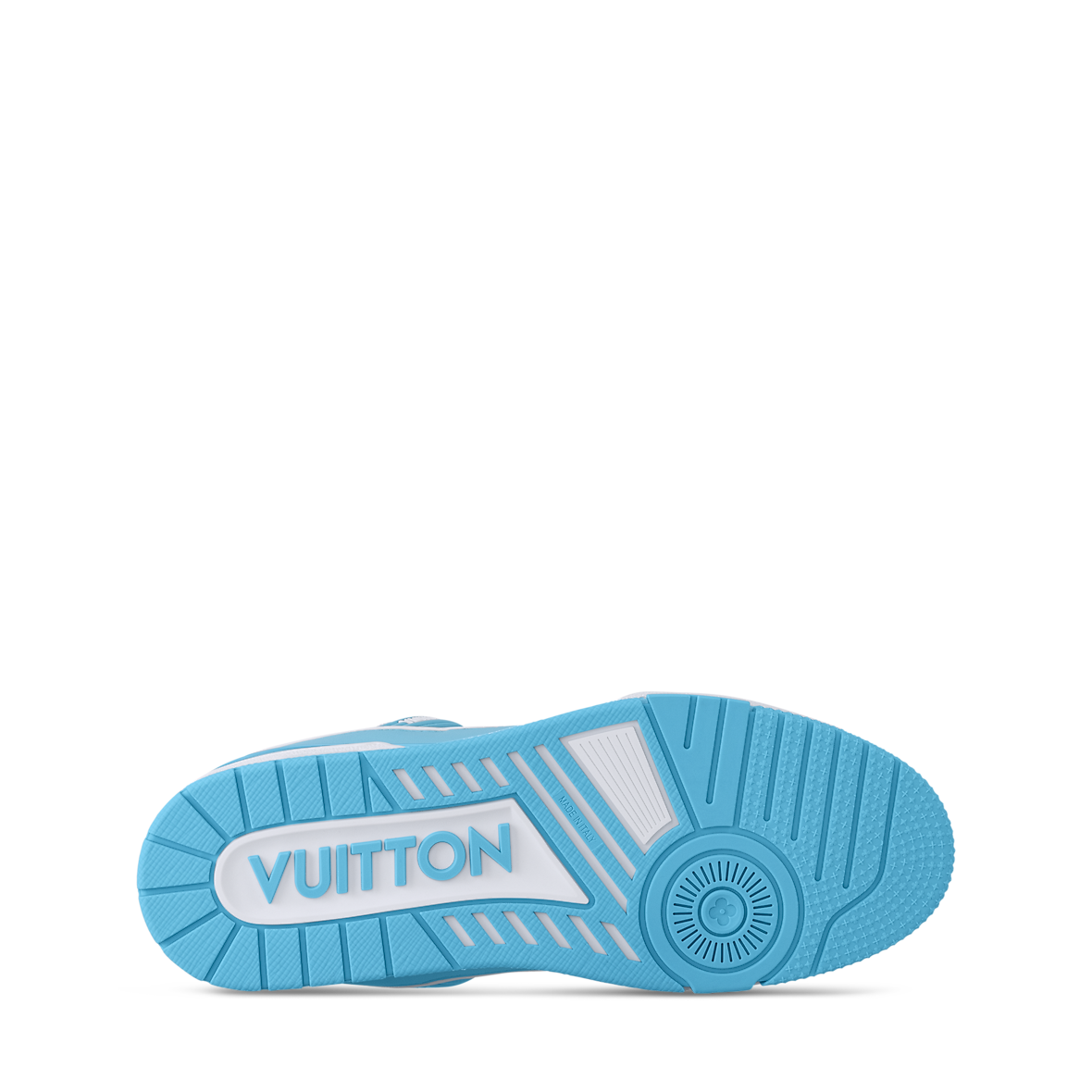 Louis Vuitton Monogram Denim Trainer Sky Blue/White