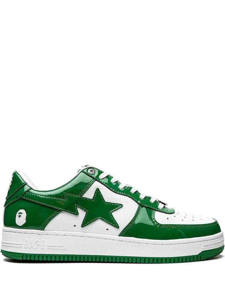 A Bathing Ape Bapesta Low Green