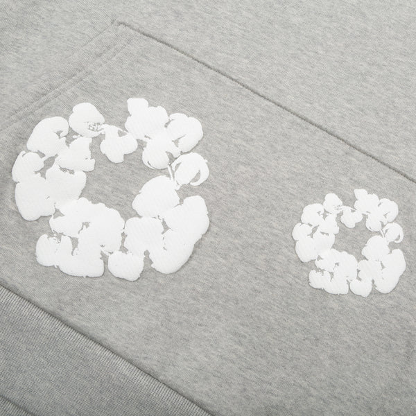 Denim Tears Cotton Wreath Hoodie |Grey