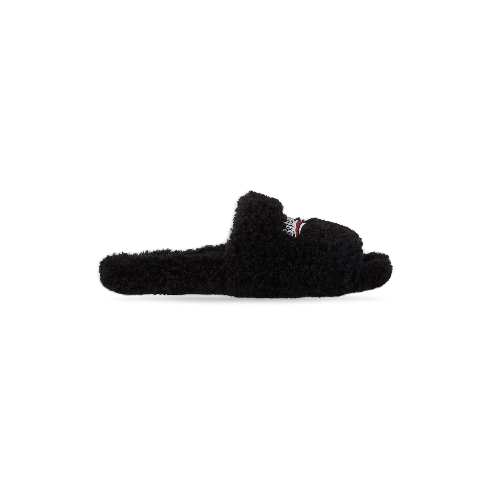 Balenciaga Furry Slides Sandal