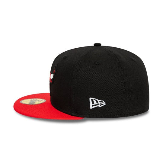 New Era Chicago Bulls 9Fifty Black/Red Fitted Cap