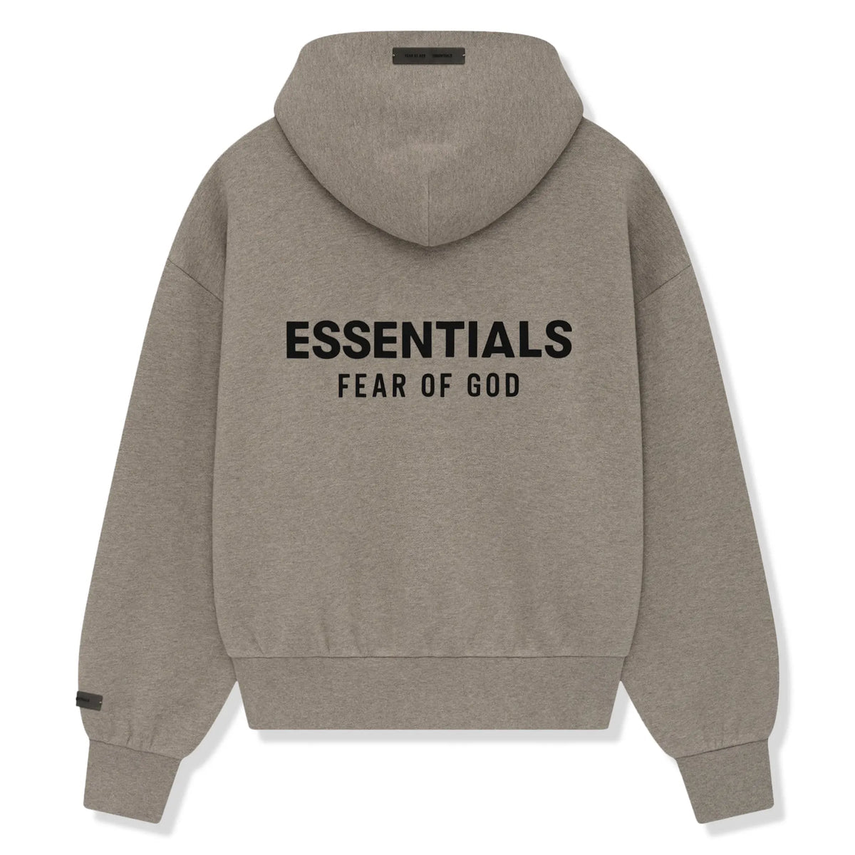Fear Of God Essentials Classic Hood Homestead Heather Zip-Up Hoodie