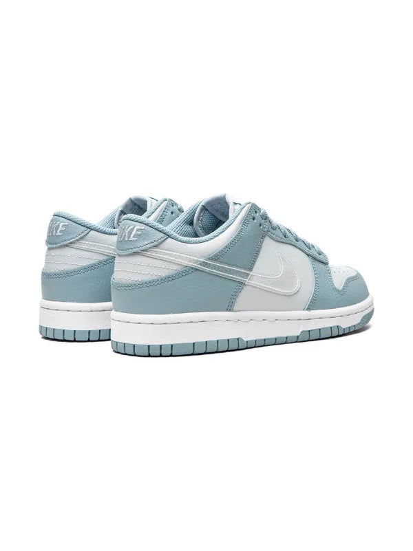 Nike Dunk Low "Clear Swoosh/Blue"