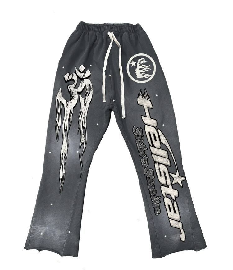 Hellstar Racer Grey Sweapants