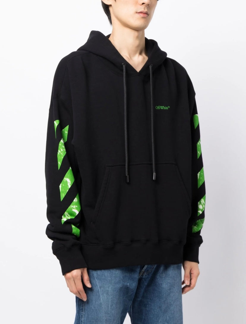 Off-White Arrow-motif cotton Hoodie