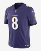 NFL Baltimore Ravens Limited Home Jersey Lamar Jackson #8