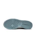 Nike Dunk Low "Clear Swoosh/Blue"