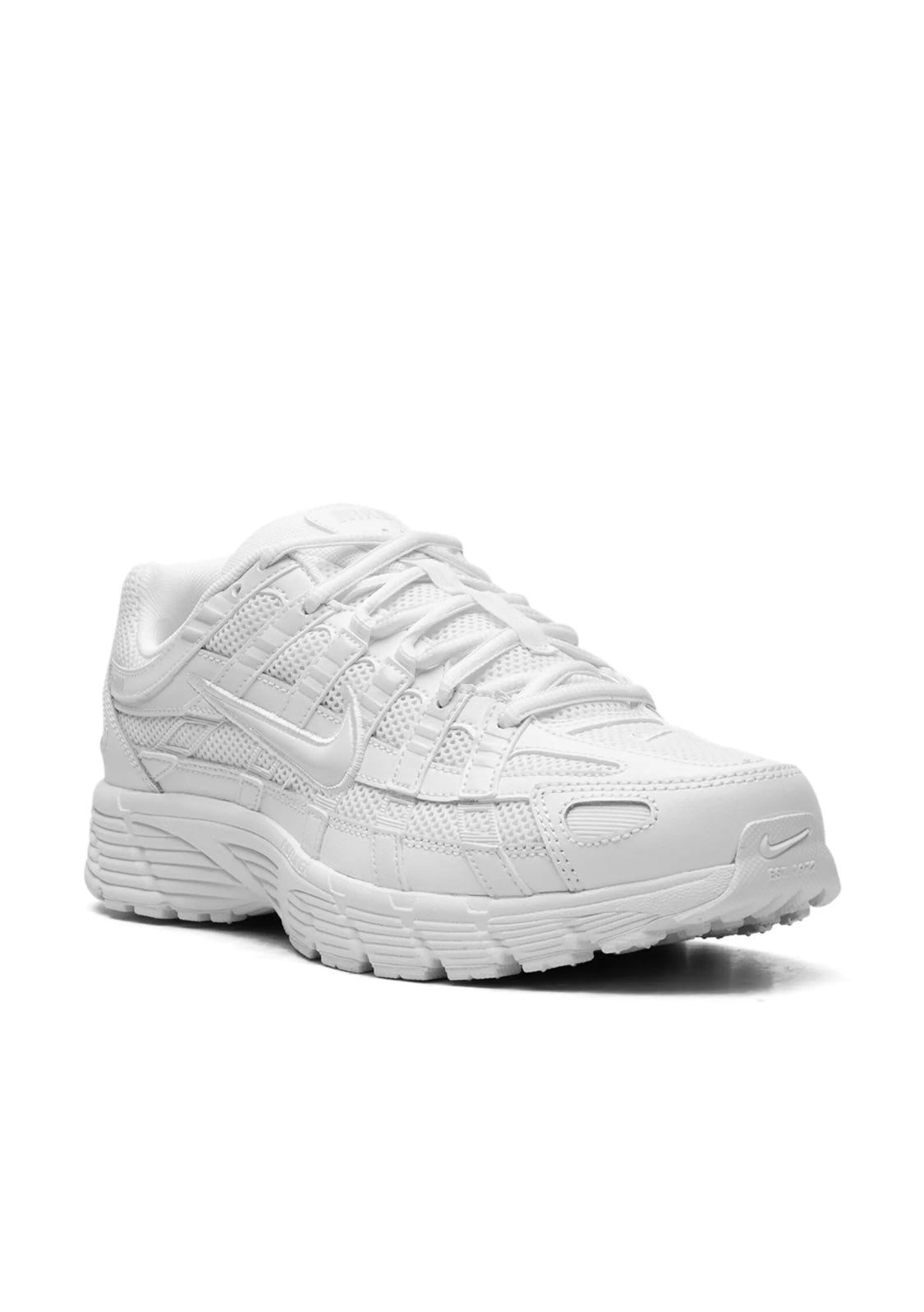 Nike P-6000 mesh panelled “White”