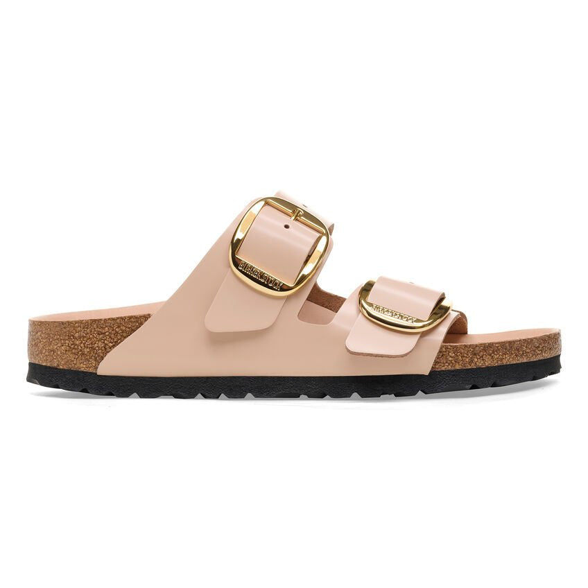 Birkenstock Arizona Big Buckle - High Shine New Beige