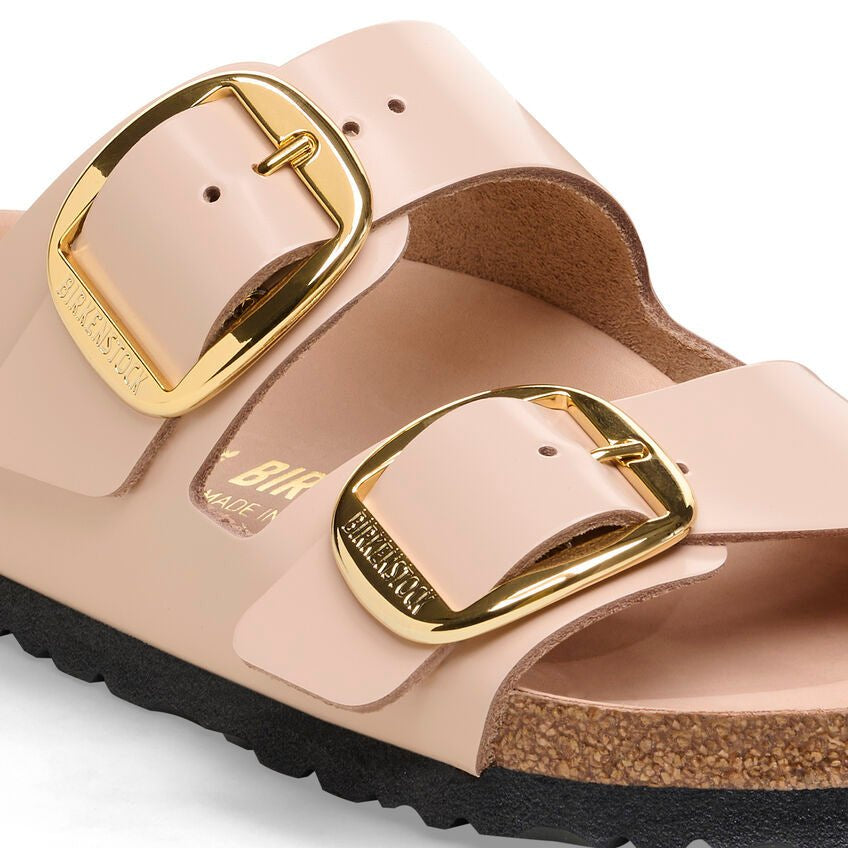Birkenstock Arizona Big Buckle - High Shine New Beige