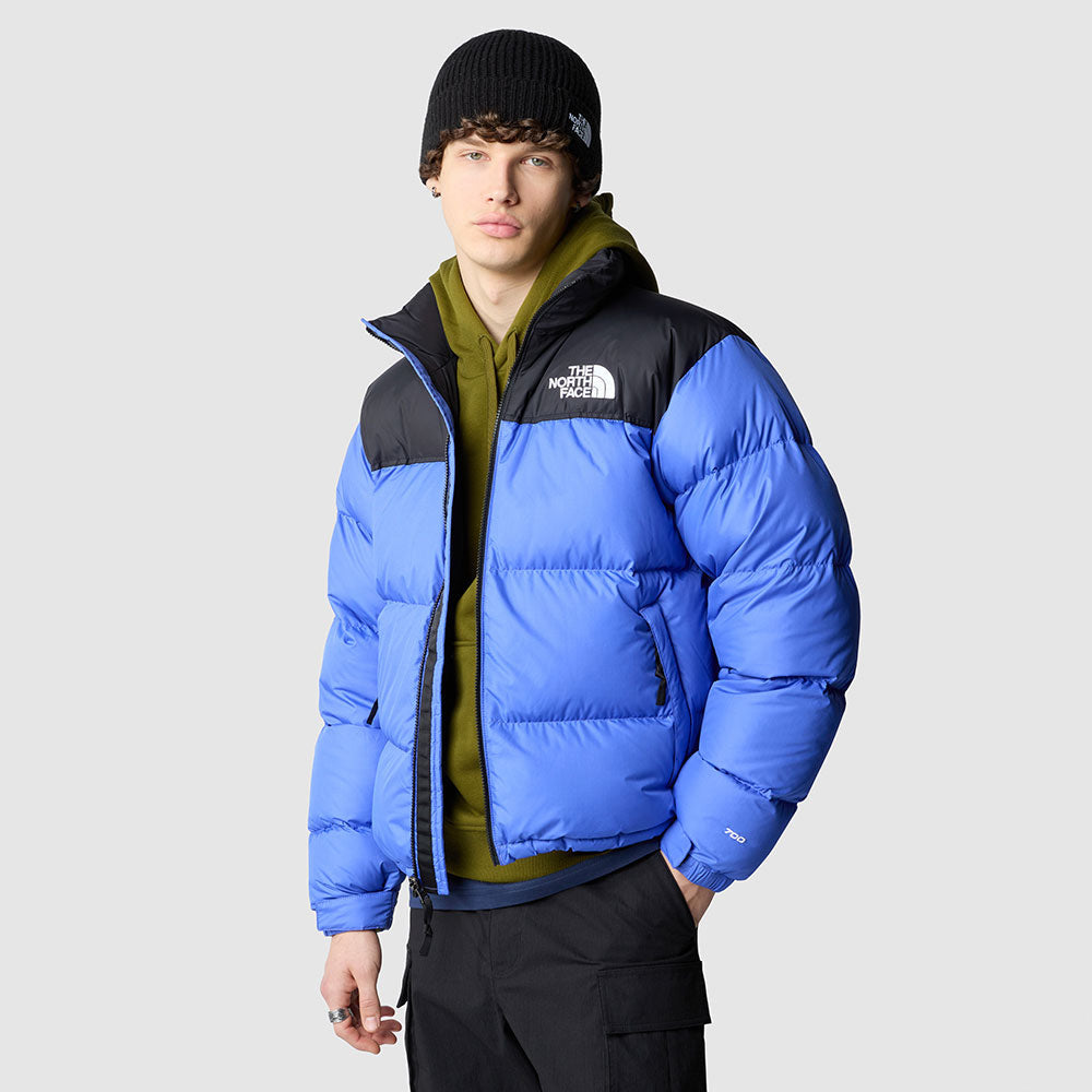 The North Face 1996 Retro Nuptse Solar Blue Puffer Jacket