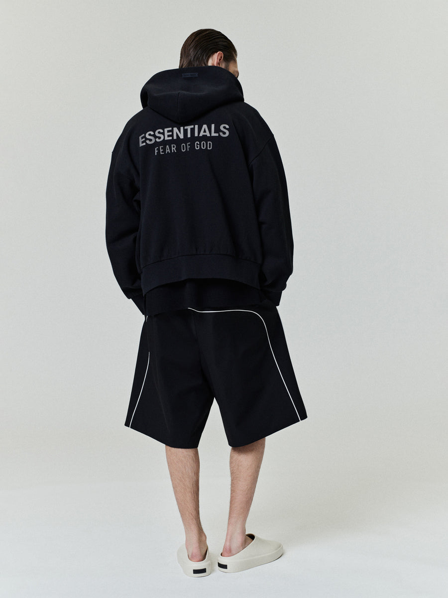 Fear Of God Essentials Classic Fleece Zip-Up Hoodie
