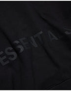 Fear of God Essentials Pullover Hoodie Applique Logo |Black