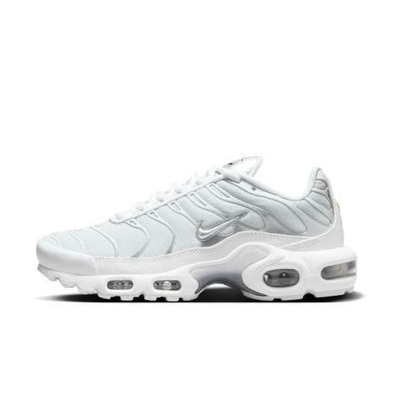 Nike Air Max Plus Womens “White/Metallic Silver”
